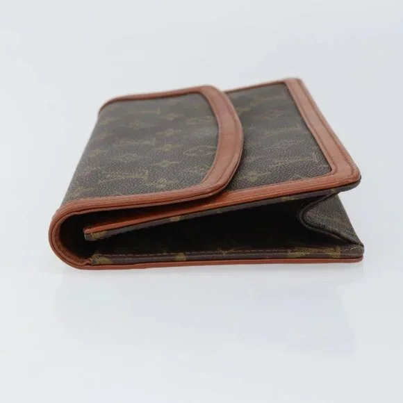 LOUIS VUITTON Monogram Pochette Dam PM Clutch Bag
